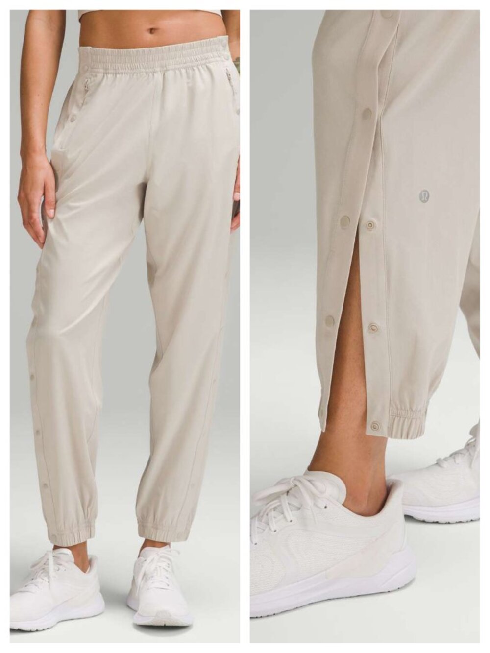 Lululemon Tear-Away Mid-Rise Track Pant 8 Mojave Tan